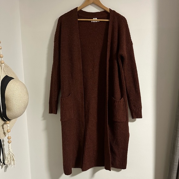 cupcakes & cashmere Rich Brown Open-Front Cardigan - Picture 2 of 9